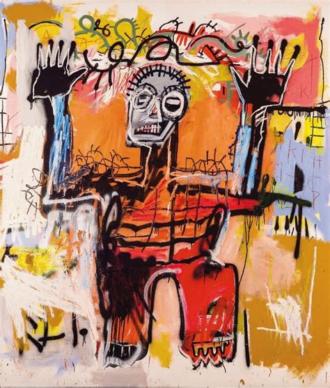 Untitled Self Portrait 1981 By Jean Michel Basquiat Картины Жан