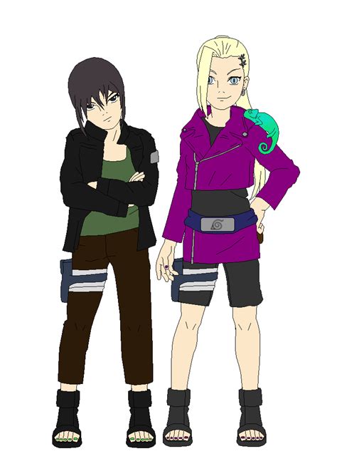 Ino And Shikako By Silver Queen On Deviantart