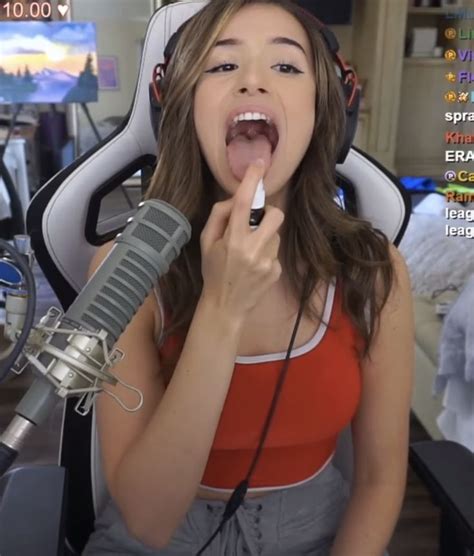 Pokimane Tongue Out Anime Tounge Out Face Beautiful Smile Women Celebrities
