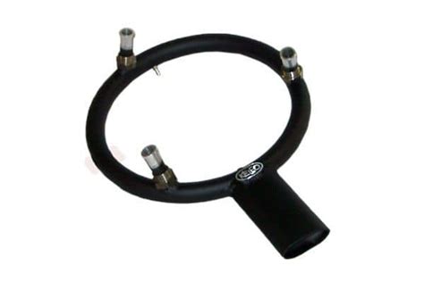 Keleo Saito Fa 450r3 Radial Exhaust Ring Brushed Aluminum Color Ch
