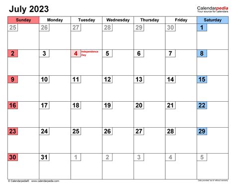 Editable 2023 Yearly Calendar Landscape Free Printable Templates 2020