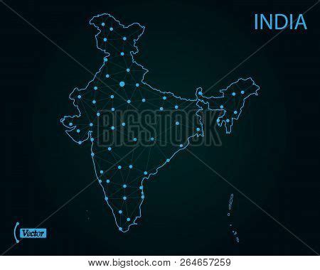 Map India Vector Vector Photo Free Trial Bigstock