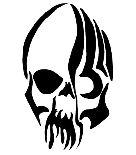 Gombal Tattoo Designs Tribal Skull Tattoos Designs Tribal Skull