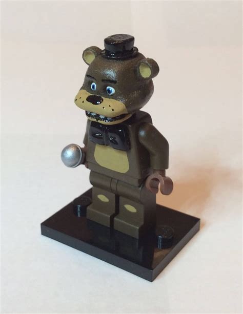 Freddy Fazbear Five Nights At Freddys Custom Lego Etsy