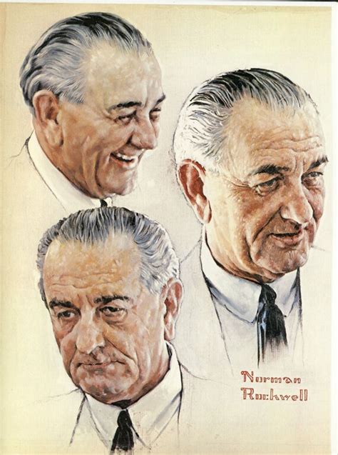 Items Similar To Print Norman Rockwell Lyndon Johnson Barry Goldwater Presidential Candidates