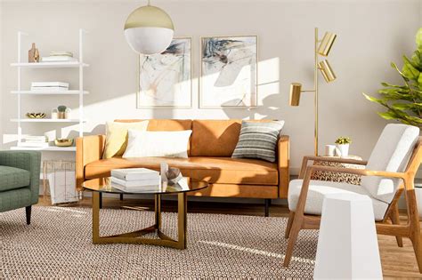 Mid Century Modern Living Room Designs Décor Tips