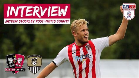 Jayden Stockley It Was Good To Bounce Back News Exeter City Fc