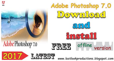 Download the full version of adobe photoshop for free. Adobe Photoshop 7.0 Free Download, install and Register ...