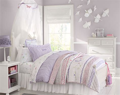 Pottery Barn Bedrooms With Pastel Colors For Kids