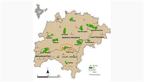 Pench Map