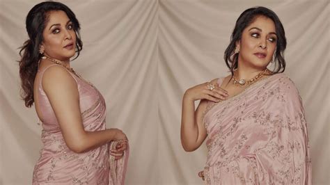 Ramya Krishna Hot Images Actress Ramya Krishna Looks Stunning In Latest Saree Pictures Ramya