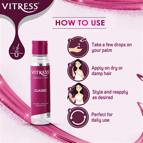 Buy Vitress Cuticle Coat Classic Hair Serum 100 Ml Online And Get Upto
