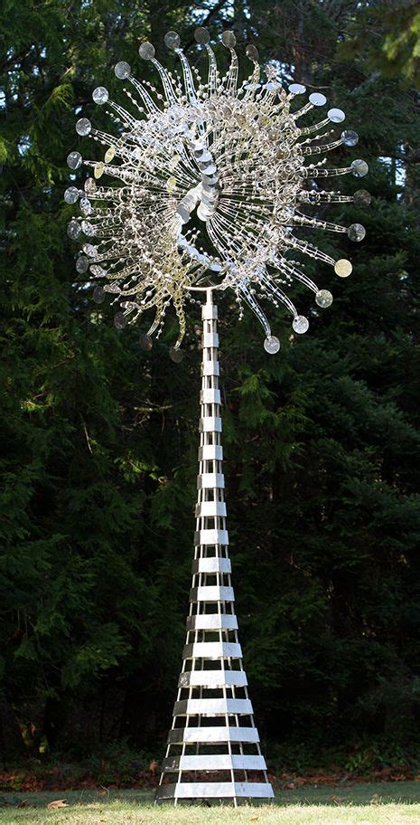 Artist Anthony Howe Creates Kinetic Sculptures That Are Suspended Or