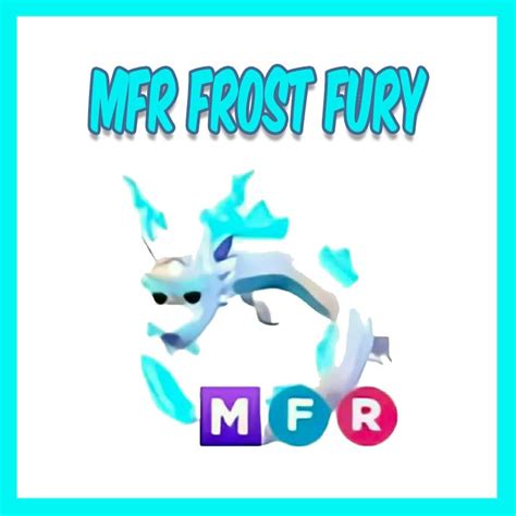 Roblox Adopt Me Mfr Frost Fury Mega Neon Fly Ride Cheap Etsy Uk