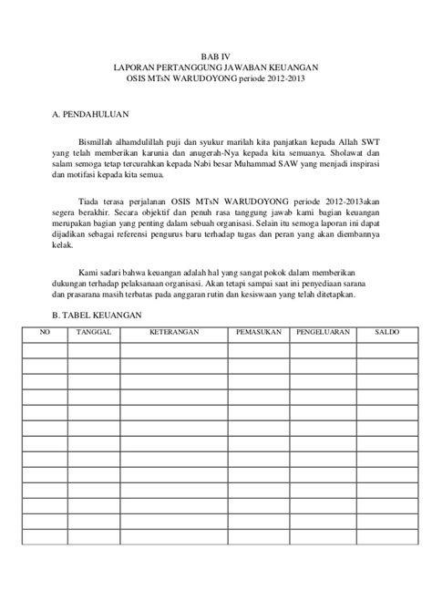 Contoh Laporan Sarana Dan Prasarana Kabarmedia Github Io