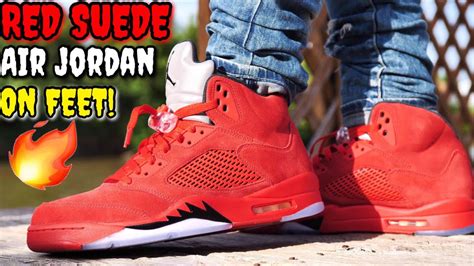 Celebrating the iconic textural elements of the air jordan 5 in new places, this reconstructed and reconfigured iteration sees the og reflect. "UNIVERSITY RED" SUEDE AIR JORDAN 5 ON FEET! THE HOTTEST JORDAN FOR THE SUMMER!? - YouTube