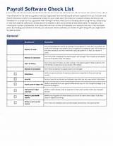 Images of Payroll Process Checklist Template