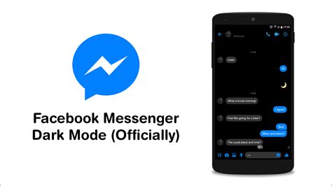 Facebook is testing a darkened interface in the messenger app. How to Turn On Dark Mode in Facebook Messenger (Officially ...