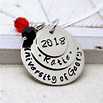 Personalized Graduation Necklace, College Necklace, Class of 2022, High ...