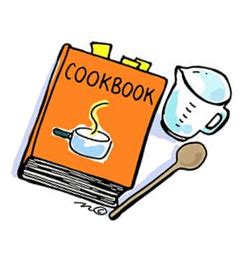 Many cookbooks are divided up by meal or type of dish. Recipe Book Clipart | Free download on ClipArtMag