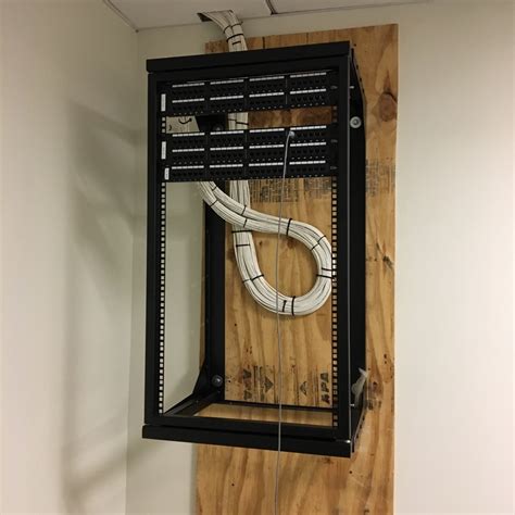Wall Mount Racks And Cabinets 20u Vertical Cable Wall Mount Open Cable