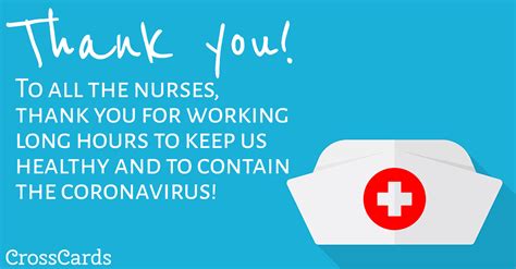Free Thank You Nurses Ecard Email Free Personalized Thank You Cards
