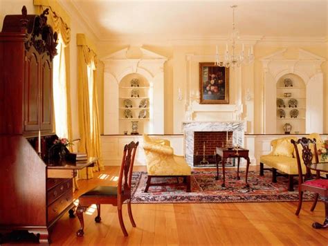 Beautiful Elegant Georgian Furniture Style Colonial House Interior