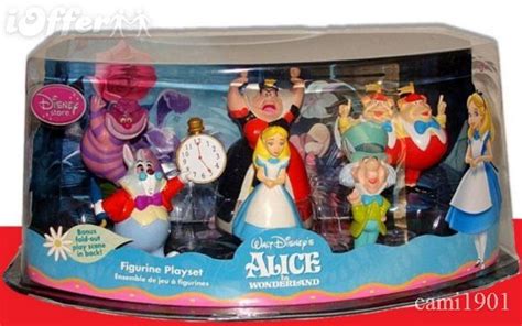 Disney Alice In Wonderland Cake Topper Figurine Play Set Alice In Wonderland Cakes Alice In