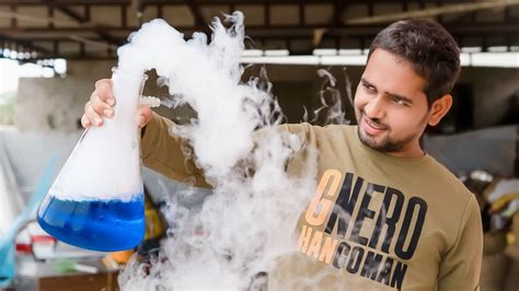 We Made Liquid Oxygen At Home - YouTube