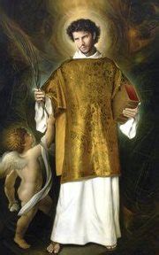 Καθολικός διάκονος St Stephen glorified through martyrdom