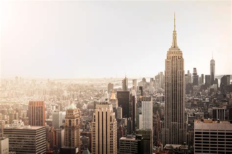 Empire State Building New York City City Building Hd Wallpaper