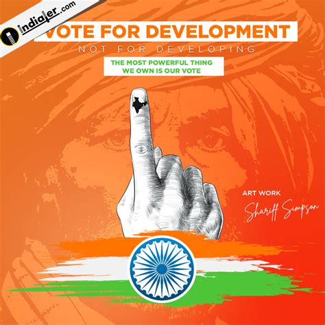 Indian Election Poster Design