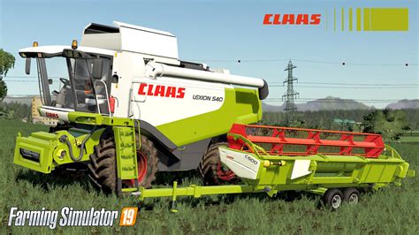 Combine Claas Lexion 530 540 V10 Farming Simulator 22 Mod Ls22 Mod