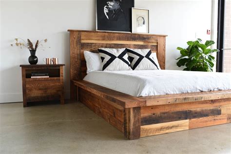 Wood Platform Bed Bed Decor Bedroom Design