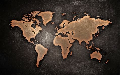 World Map Desktop Background ·① Wallpapertag