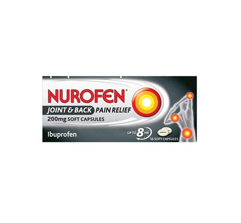Buy Nurofen Joint And Back 16 Capsules Online Daily Chemist