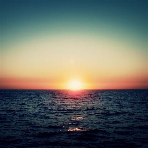 Download Ocean Sunset Ipad 4 Download Ipad Amp Iphone High Resolution