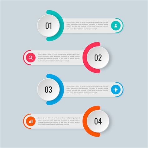 Premium Vector Pack Of Four Infographics Banner