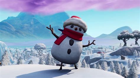 Sneaky Snowman Doing Fortnite Emotes Youtube