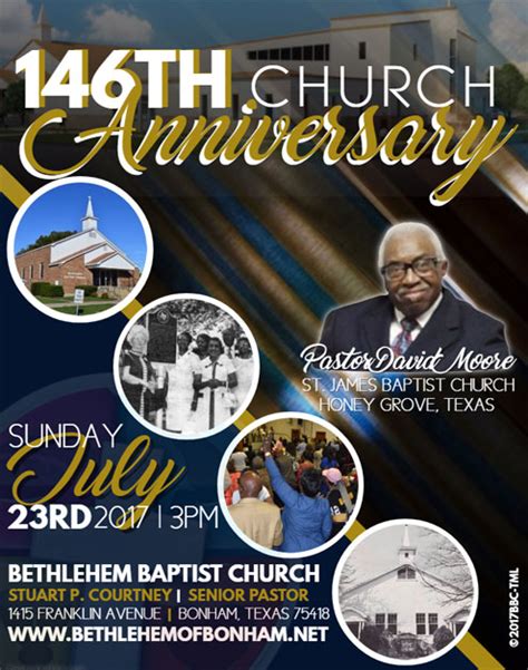 Bethlehem Baptist Church In Bonham To Celebrate 146th Church