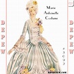 Vintage Sewing Pattern Marie Antoinette Halloween Costume | Etsy