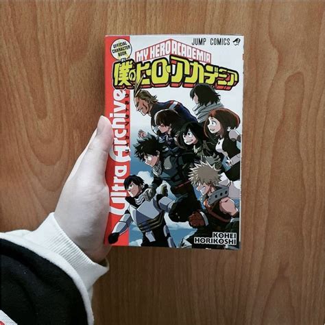 Jual My Hero Academia Official Character Book Ultra Archive Bahasa