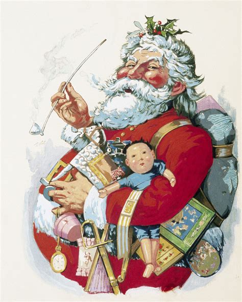 A World Elsewhere Thomas Nast Good Old Mr Santa Claus