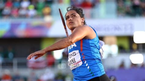 Cwg 2022 Annu Rani Clinches Bronze In Womens Javelin Throw