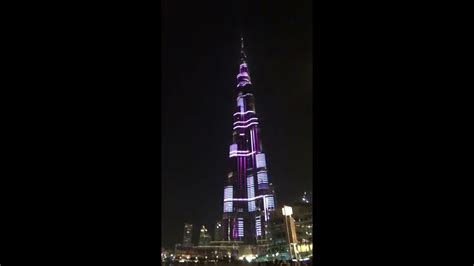 Dubai Lighting Blog Burj Khalifa Light Show Video Youtube