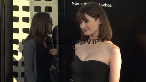 Emily Mortimer At Hbos The Newsroom Premiere At Arclig Youtube