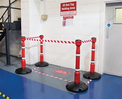 5s Red Tag Holding Area Kits With Skipper™ Barrier Seton