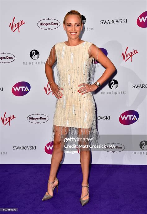 Donna Vekic Attending The Annual Wta Pre Wimbledon Party At The Roof