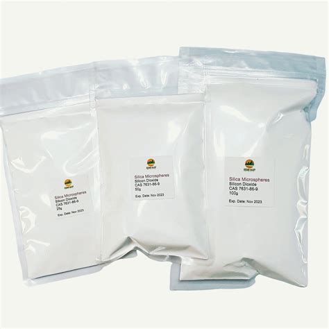 Silica Microspheres 25g 50g 100g Cosmetic Raw Material Shopee