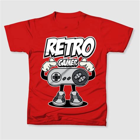 Retro Gamer Buy T Shirt Designs